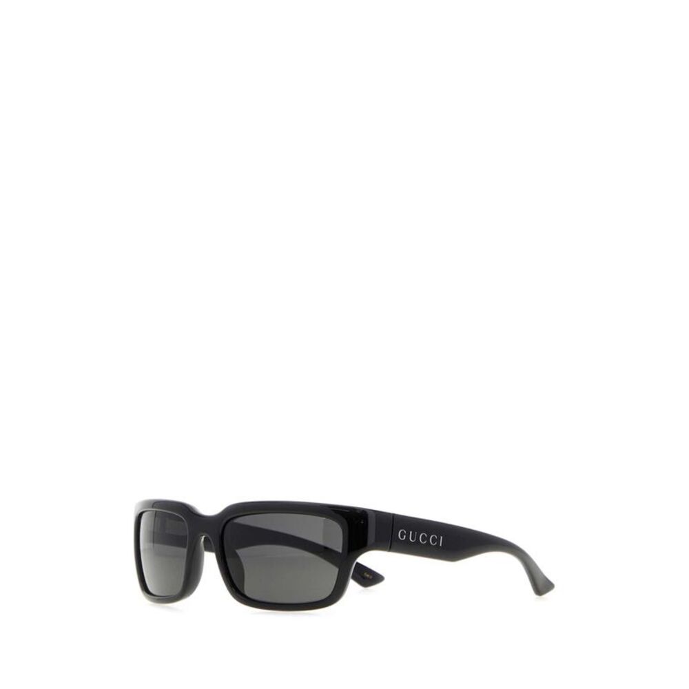 Gucci Men Black Acetate Sunglasses